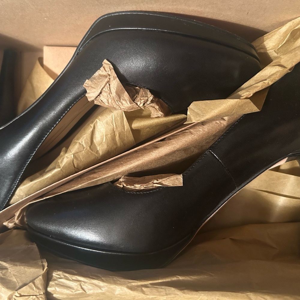 Cole Haan Black Classic Heels